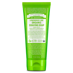 Lemongrass Lime - Organic Shaving Soaps